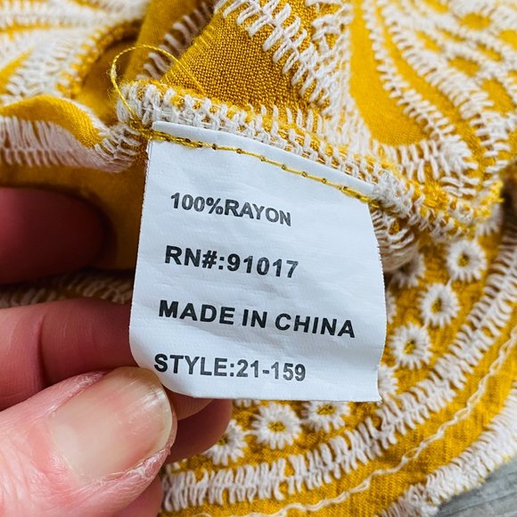 Solitaire for Anthropolgie Embroidered Boho Peasant Blouse (size S) - Picture 8 of 12